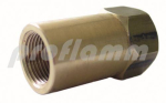 Nozzle holder brass R1/8" x 9/16" 