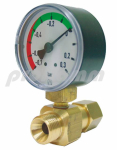 Afriso Unterdruck-Manometer 3/8" 