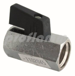 Kugelhahn Mini-Sechskant 3/8" IG/IG 