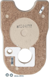 Wärmeschutz Brennertür 607 63002408 