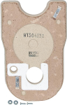 Wärmeschutz Brennertür 607 63002405 