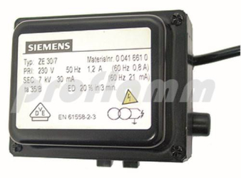 Siemens ZE 30/7 661 Zündtrafo Ersatz 