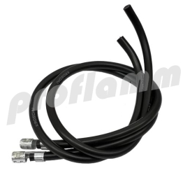 Ersatz Zündkabel-Set PVC schwarz für Trafo 
