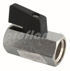 Kugelhahn Mini-Sechskant 3/8" IG/IG 