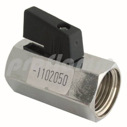 Ball valve mini-hexagon 1/2" IG/IG 