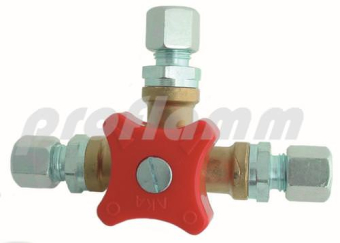 Umschaltventil 8 mm x 8 mm x 8 mm 