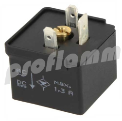 Gleichrichterstecker AC > DC 