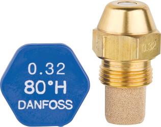 Viessmann Danfoss nozzle 0,32 Gph 80° H V 