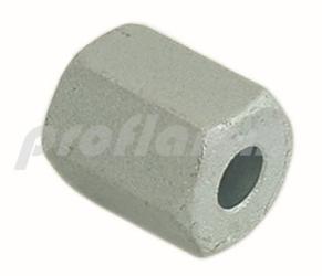 Union nut 4 mm M10 x 1.0 