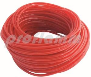 PVC-hose 4 x 2 mm red, PU 100 m 