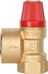 Safety valve 3,0 bar pluggable 