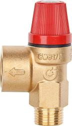 Safety valve 3,0 bar screwable 