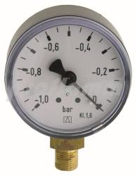 Vacuum meter -1,0 - 0 bar / 50 