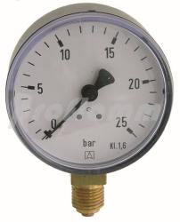 Spring-standard manometer ø 63 mm 