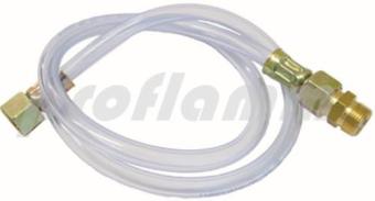 Test hose transparent 3/8" x 900 mm 