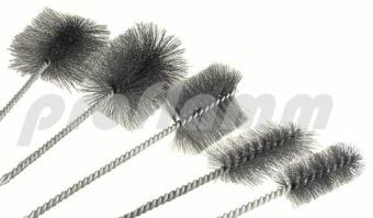 Handle brush set steel large 