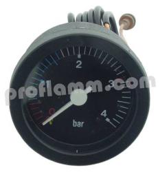 Weishaupt Manometer 0-4 bar 