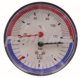 Afriso Thermo-/Manometer TM 80 D211 