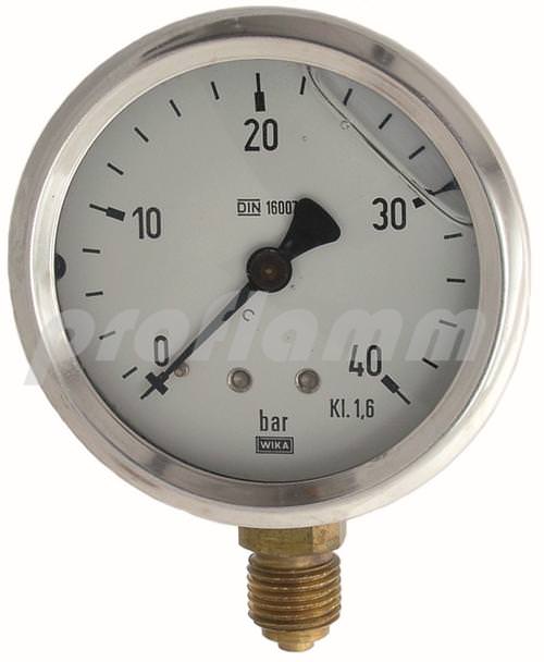 Öldruckmanometer 0-40 bar / 63 G